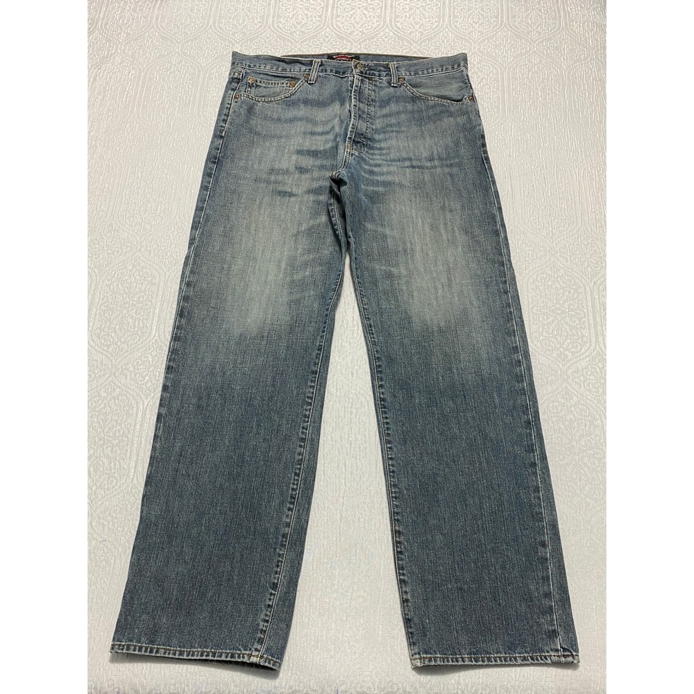 Polo Jeans Co Ralph Lauren Hayden Men's Size 36×32 Blue Straight Button Fly